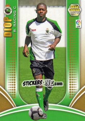 Sticker Diop - Liga BBVA 2009-2010. Megacracks - Panini