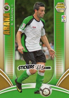 Sticker Arana - Liga BBVA 2009-2010. Megacracks n. 210 - Panini