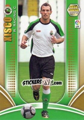 Sticker Xisco - Liga BBVA 2009-2010. Megacracks n. 215 - Panini