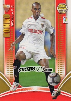 Sticker Konko - Liga BBVA 2009-2010. Megacracks - Panini