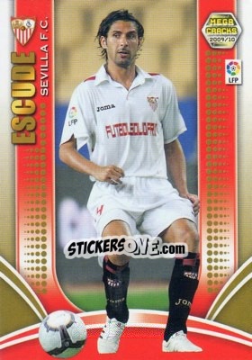 Cromo Escude - Liga BBVA 2009-2010. Megacracks - Panini