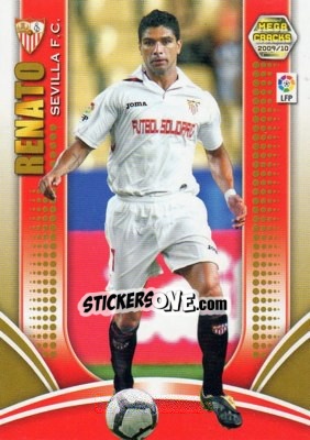 Cromo Renato - Liga BBVA 2009-2010. Megacracks - Panini