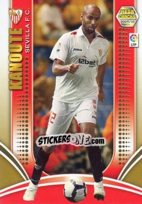 Sticker Kanoute - Liga BBVA 2009-2010. Megacracks n. 232 - Panini