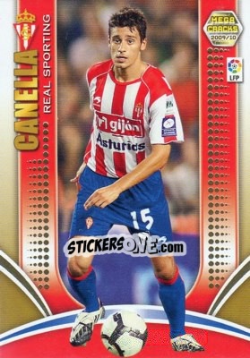 Sticker Canella - Liga BBVA 2009-2010. Megacracks n. 241 - Panini