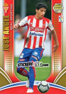 Sticker Jose Angel - Liga BBVA 2009-2010. Megacracks n. 242 - Panini