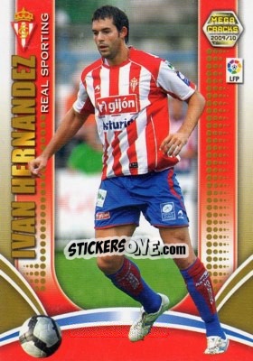 Cromo Ivan Hernandez - Liga BBVA 2009-2010. Megacracks - Panini