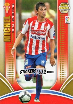 Sticker Michel - Liga BBVA 2009-2010. Megacracks n. 245 - Panini