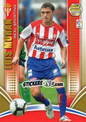 Sticker Luis Moran - Liga BBVA 2009-2010. Megacracks - Panini