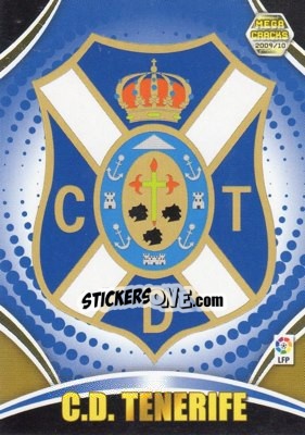 Sticker Emblema - Liga BBVA 2009-2010. Megacracks - Panini