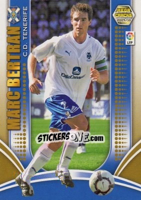 Sticker Marc Bertran - Liga BBVA 2009-2010. Megacracks n. 255 - Panini