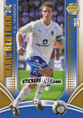 Cromo Marc Bertran - Liga BBVA 2009-2010. Megacracks - Panini