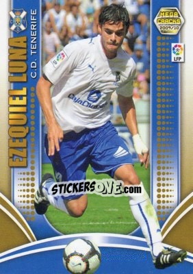 Sticker Ezequiel Luna - Liga BBVA 2009-2010. Megacracks n. 257 - Panini