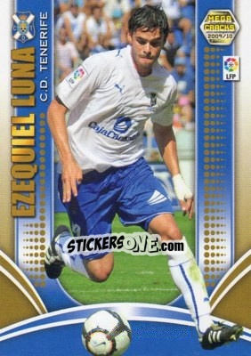 Sticker Ezequiel Luna - Liga BBVA 2009-2010. Megacracks - Panini