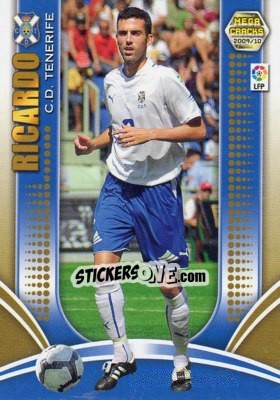 Figurina Ricardo - Liga BBVA 2009-2010. Megacracks - Panini