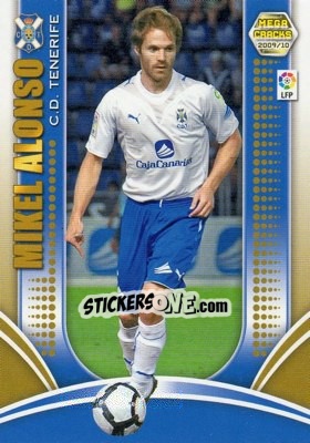Sticker Mikel Alonso - Liga BBVA 2009-2010. Megacracks n. 263 - Panini