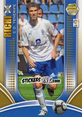 Sticker Richi - Liga BBVA 2009-2010. Megacracks n. 264 - Panini