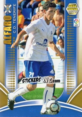 Figurina Alfaro - Liga BBVA 2009-2010. Megacracks - Panini