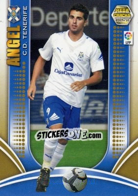 Figurina Angel - Liga BBVA 2009-2010. Megacracks - Panini