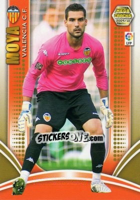 Sticker Moya - Liga BBVA 2009-2010. Megacracks - Panini