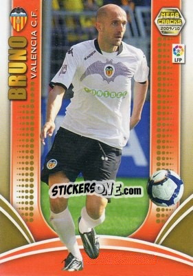 Sticker Bruno Saltor - Liga BBVA 2009-2010. Megacracks - Panini