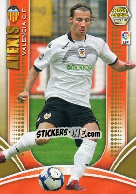 Sticker Alexis - Liga BBVA 2009-2010. Megacracks - Panini