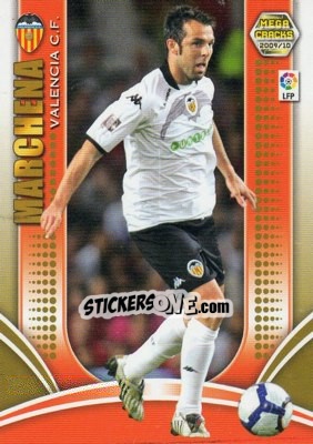 Sticker Marchena - Liga BBVA 2009-2010. Megacracks - Panini