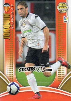 Sticker Joaquin - Liga BBVA 2009-2010. Megacracks - Panini