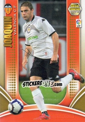 Sticker Joaquin - Liga BBVA 2009-2010. Megacracks n. 283 - Panini