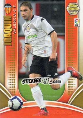 Figurina Joaquin - Liga BBVA 2009-2010. Megacracks - Panini