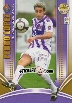 Sticker Pedro Lopez - Liga BBVA 2009-2010. Megacracks n. 291 - Panini