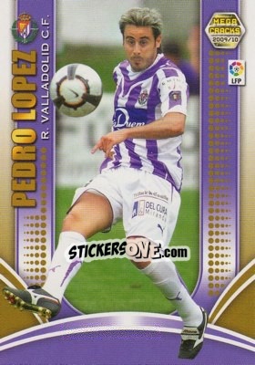 Figurina Pedro Lopez - Liga BBVA 2009-2010. Megacracks - Panini