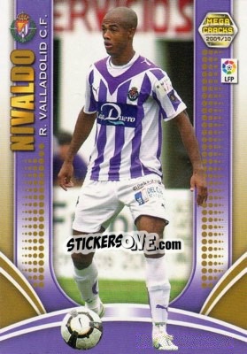 Sticker Nivaldo - Liga BBVA 2009-2010. Megacracks n. 292 - Panini