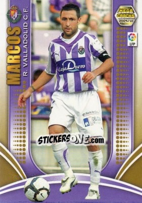Sticker Marcos - Liga BBVA 2009-2010. Megacracks n. 295 - Panini
