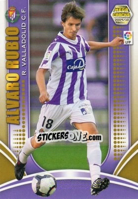 Sticker Alvaro Rubio - Liga BBVA 2009-2010. Megacracks n. 296 - Panini