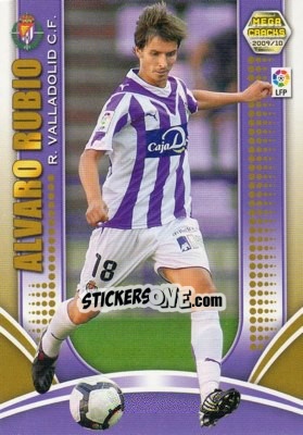 Figurina Alvaro Rubio - Liga BBVA 2009-2010. Megacracks - Panini