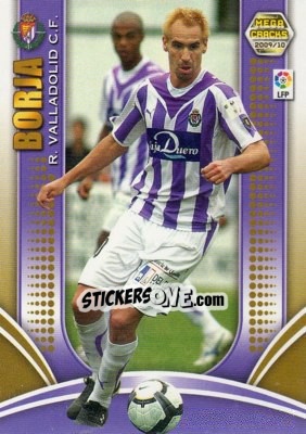 Figurina Borja - Liga BBVA 2009-2010. Megacracks - Panini