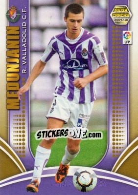 Sticker Medunjanin - Liga BBVA 2009-2010. Megacracks n. 298 - Panini