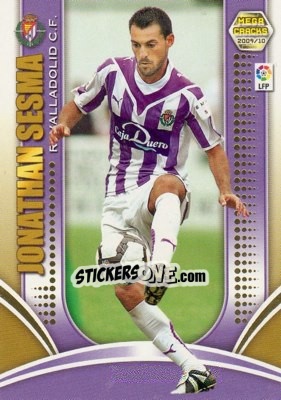 Sticker Jonathan Sesma - Liga BBVA 2009-2010. Megacracks n. 303 - Panini