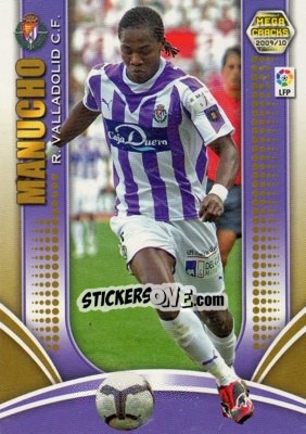 Sticker Manucho - Liga BBVA 2009-2010. Megacracks n. 305 - Panini