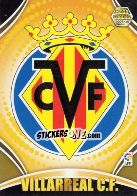 Sticker Emblema - Liga BBVA 2009-2010. Megacracks - Panini