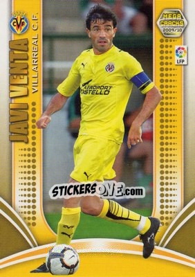 Figurina Javi Venta - Liga BBVA 2009-2010. Megacracks - Panini