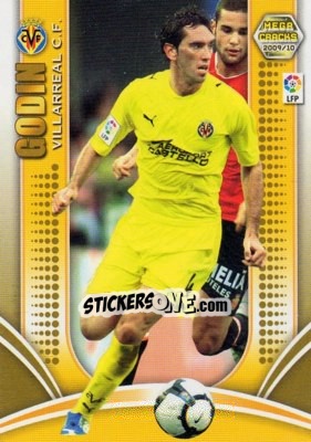 Cromo Godin - Liga BBVA 2009-2010. Megacracks - Panini