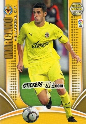Sticker Marcano - Liga BBVA 2009-2010. Megacracks n. 313 - Panini