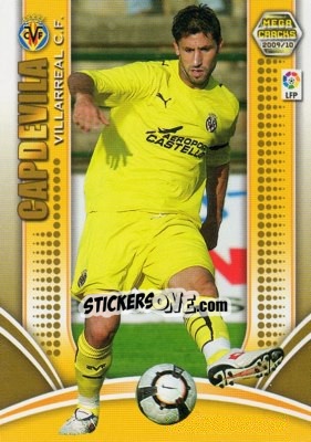 Sticker Capdevila - Liga BBVA 2009-2010. Megacracks n. 314 - Panini