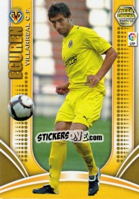 Figurina Eguren - Liga BBVA 2009-2010. Megacracks - Panini