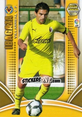 Figurina Ibagaza - Liga BBVA 2009-2010. Megacracks - Panini