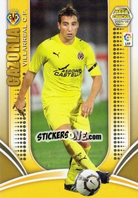 Sticker Cazorla - Liga BBVA 2009-2010. Megacracks n. 319 - Panini