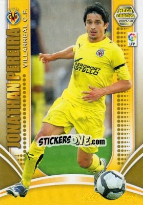 Sticker Jonathan Pereira - Liga BBVA 2009-2010. Megacracks n. 321 - Panini