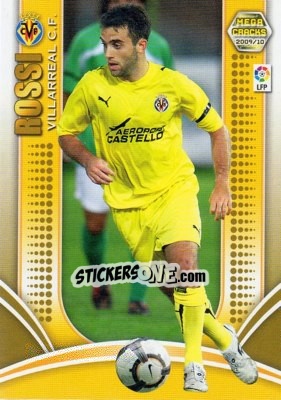 Sticker Giuseppe Rossi - Liga BBVA 2009-2010. Megacracks n. 322 - Panini