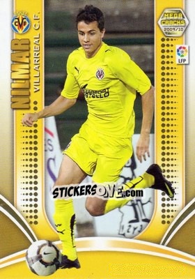 Sticker Nilmar - Liga BBVA 2009-2010. Megacracks - Panini